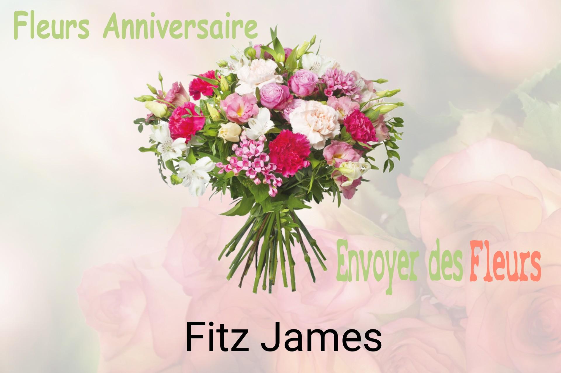 Bouquet de fleurs d’anniversaire livré à Fitz-James