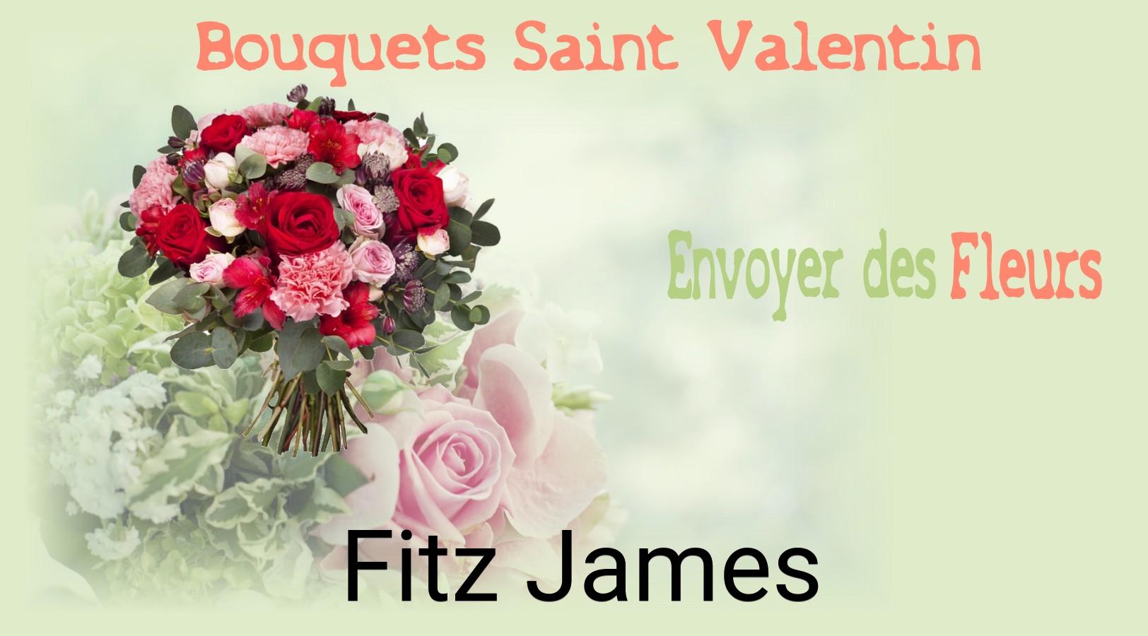 Roses de Saint-Valentin livrées à Fitz-James